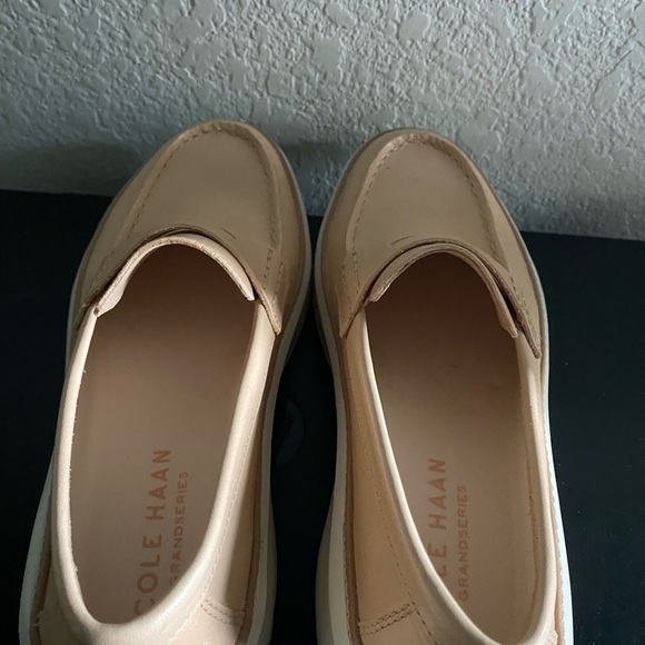 Cole Haan GrandPrø Topspin Vachetta Leather Barley Beige Ivory Penny Loafer 7M main image 11